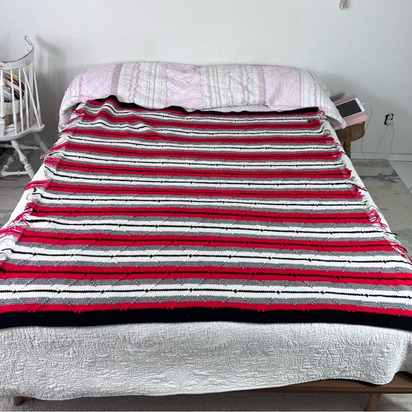 handmade throw blanket Colorful/texture - Picture 7 of 8